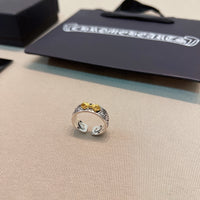 Chrome Hearts Style Gothic Signet Ring – 925 Silver Stainless Steel ⚜️