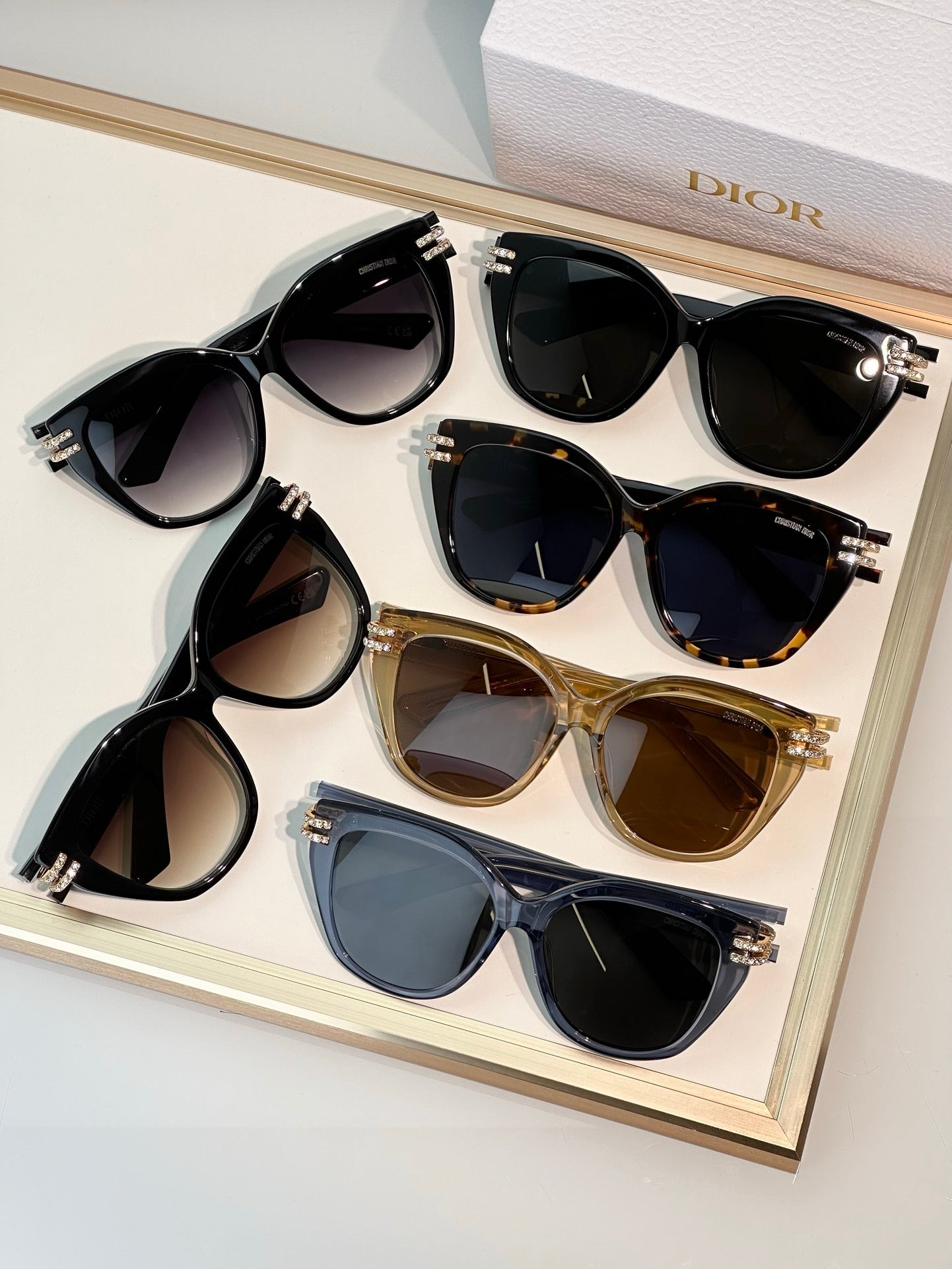 DIOR CDior B4F Black Butterfly  Sunglasses✨