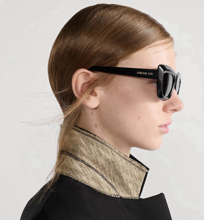 DIOR CD DiorMidnight B3I Black Butterfly Sunglasses ✨ - onlinechics.com