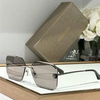 Bvlgari BV40026U  Serpenti Oversized Rimless Irregular Sunglasses ✨