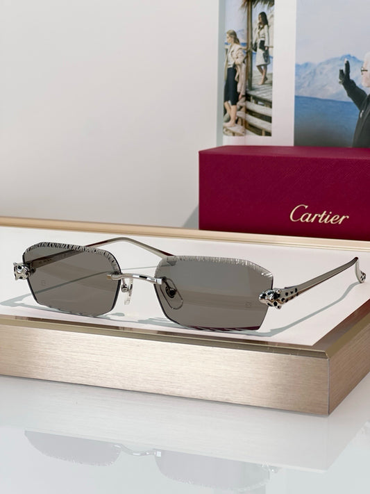Cartier CLASSIC C DE CARTIER MOTIF Panthere CT0815 Sunglasses 🐆 - onlinechics.com