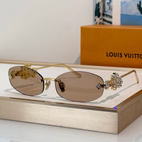 Louis Vuitton Z3186U LV Dazzling Oval Sunglasses  ✨