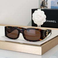 CHANEL 6030S  Rectangular Vintage Sunglasses Chanel Eyewear  🖤