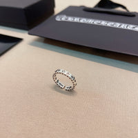 Chrome Hearts Style Gothic Signet Ring – 925 Silver Stainless Steel ⚜️