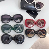 2024 CHANEL 9145QB Oval Women's Acetate Sunglasses  ✨ $1260