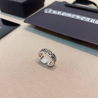 Chrome Hearts Style Gothic Signet Ring – 925 Silver Stainless Steel ⚜️