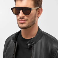 BVLGARI 40054 Bulgari Black Aviator  Sunglasses ✨