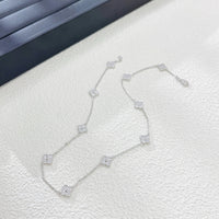 Van Cleef Style Alhambra Clover Necklace –  18K Gold Plated Women's Jewelry✨