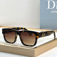 Dior Oblique S3F Transparent Rectangular Sunglasses✨