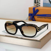Louis Vuitton Z2721U 1.0 Millionaires Oval Sunglasses✨