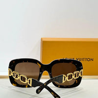 Louis Vuitton Z2861U New My LV Chain Braided Maxi Square Sunglasses  ✨