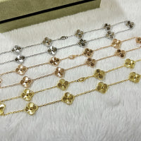 Van Cleef Style Alhambra Clover Necklace –  18K Gold Plated Women's Jewelry✨