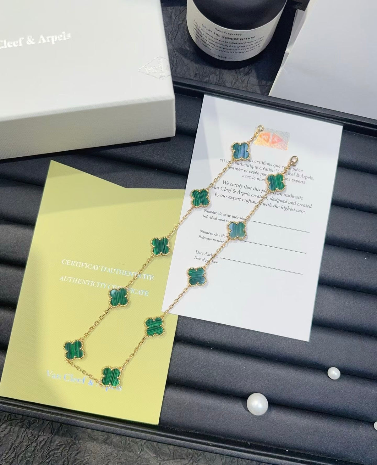 Van Cleef Style Alhambra Clover Necklace –  18K Gold Plated Women's Jewelry✨