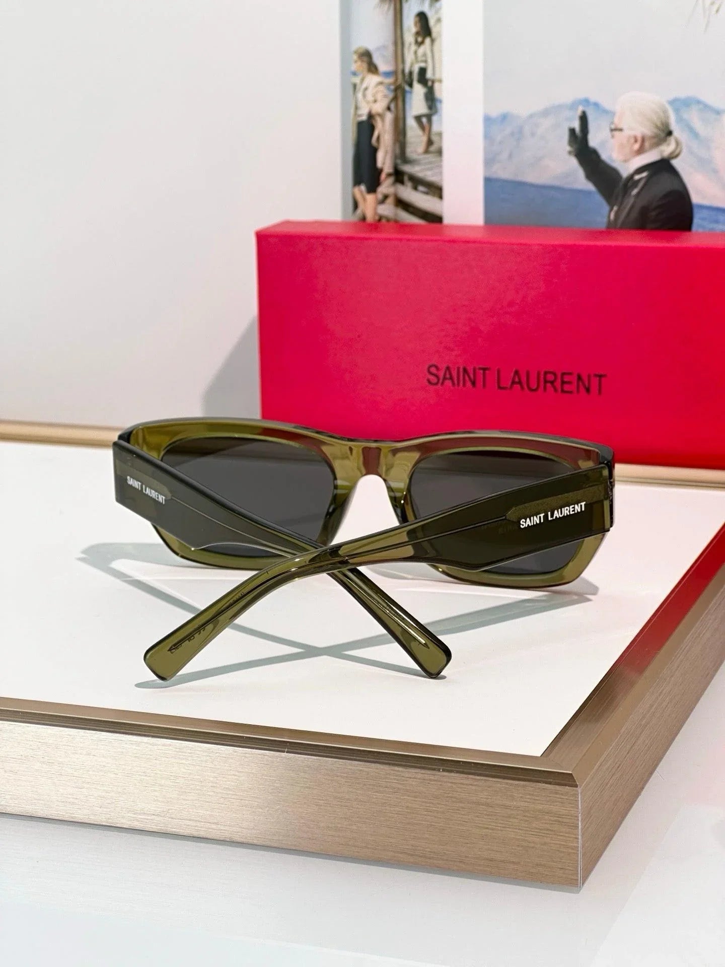 YSL Saint Laurent  SL 713 001 - As Seen On Valentina Sampaio Sunglasses ✨.