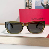 YSL Saint Laurent  SL 713 001 - As Seen On Valentina Sampaio Sunglasses ✨