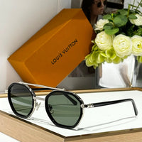 Louis Vuitton Z2532U LV Signature Duo Round Sunglasses ✨