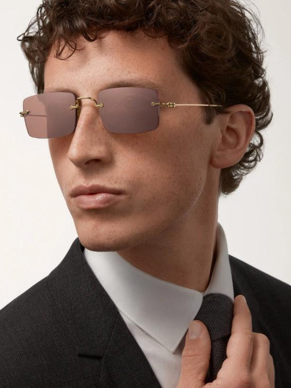 Cartier CT0367S 002 54 - Gold-Silver Unisex Sunglasses Precious 🐆 $11.000