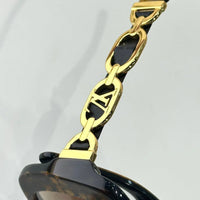 Louis Vuitton Z2861U New My LV Chain Braided Maxi Square Sunglasses  ✨
