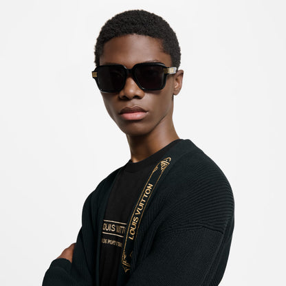 Louis Vuitton Z2739U LV Slide Large Square Round  Sunglasses  ✨