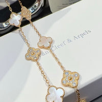 Van Cleef Style Alhambra Clover Necklace –  18K Gold Plated Women's Jewelry✨