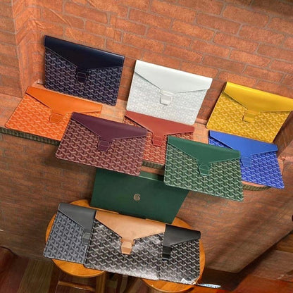 Goyard Camondo MM Canvas Horizontal Clutch- 11 Available Colors ✨ - onlinechics.com