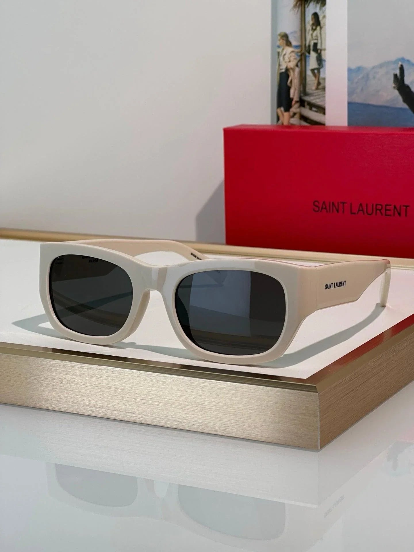 YSL Saint Laurent  SL 713 001 - As Seen On Valentina Sampaio Sunglasses ✨.