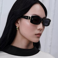 DIOR Dior Initials S1F Black Rectangular Sunglasses✨