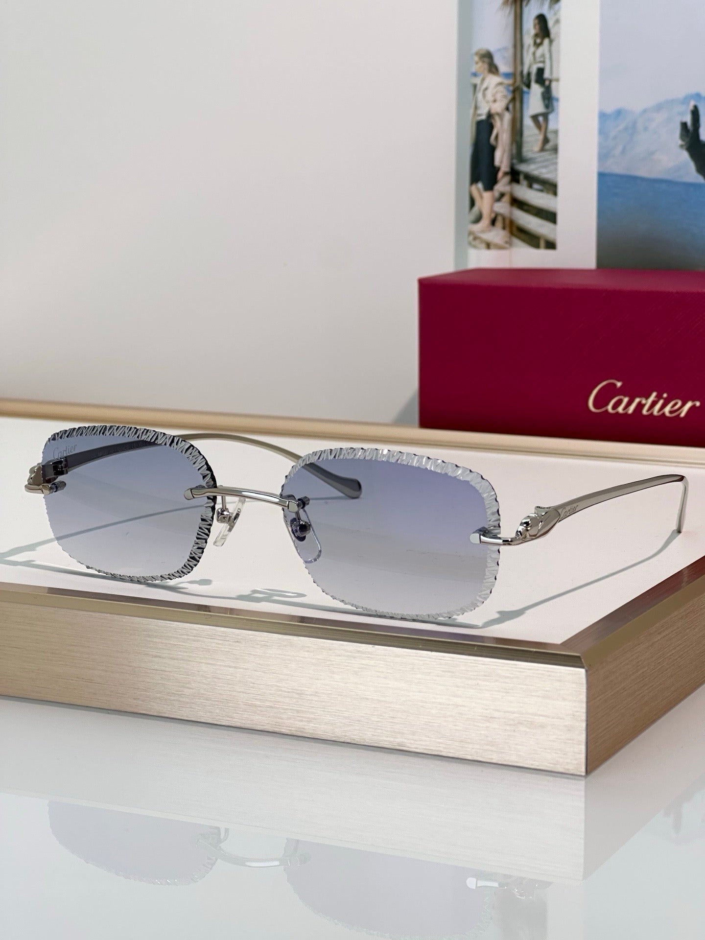 Cartier CLASSIC C DE  Motif Photochromic - Panthere CT0832 Sunglasses 🐆 - onlinechics.com