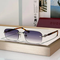 Gucci GG1221S Rimless  Unisex Sunglasses ✨