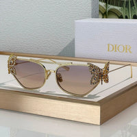 DIOR DiorFantastica B1U Butterfly Sunglasses with Swarovski® Crystals 💎