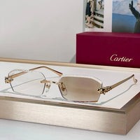 Cartier CLASSIC C DE CARTIER MOTIF Panthere CT0815 Sunglasses 🐆