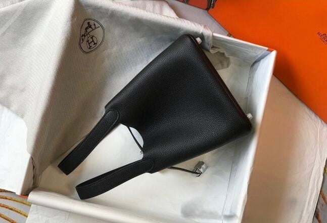 HERMES Hermes Picotin Lock Bag 18cm/22cm Taurillon Clemence Leather  ✨ - onlinechics.com