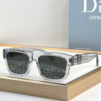 Dior Oblique S3F Transparent Rectangular Sunglasses✨