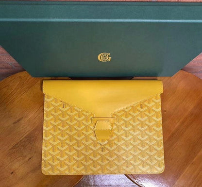 Goyard Camondo MM Canvas Horizontal Clutch- 11 Available Colors ✨ - onlinechics.com