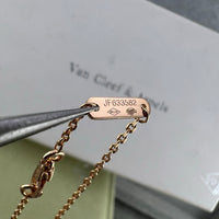Van Cleef Style Butterfly Pendant Necklace – 18K Gold Plated Stainless Steel ✨