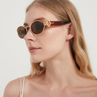 FENDI FF Logo 40218 Women's  Sunglasses✨