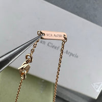 Van Cleef Style Butterfly Pendant Necklace – 18K Gold Plated Stainless Steel ✨
