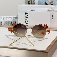 '- LOEWE LW 40173 U 30E Oval Sunglasses ✨