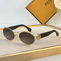 FENDI FF Logo 40218 Women's  Sunglasses✨