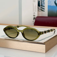 Gucci GG2059S Oval frame Sunglasses 🇮🇹