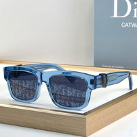 Dior Oblique S3F Transparent Rectangular Sunglasses✨