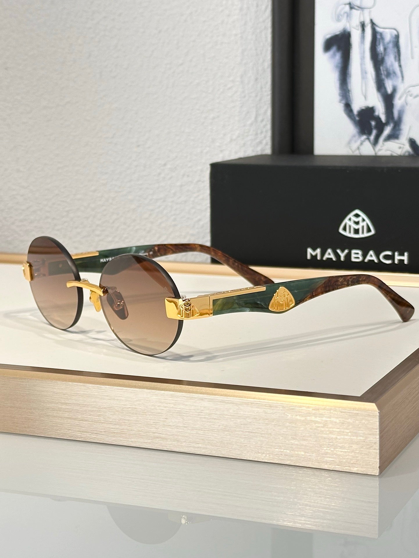 -  MAYBACH THE MAGIC II SUN Mirror Zeiss Lenses 👑