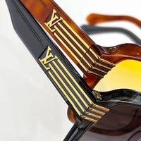 Louis Vuitton Z2739U LV Slide Large Square Round  Sunglasses  ✨