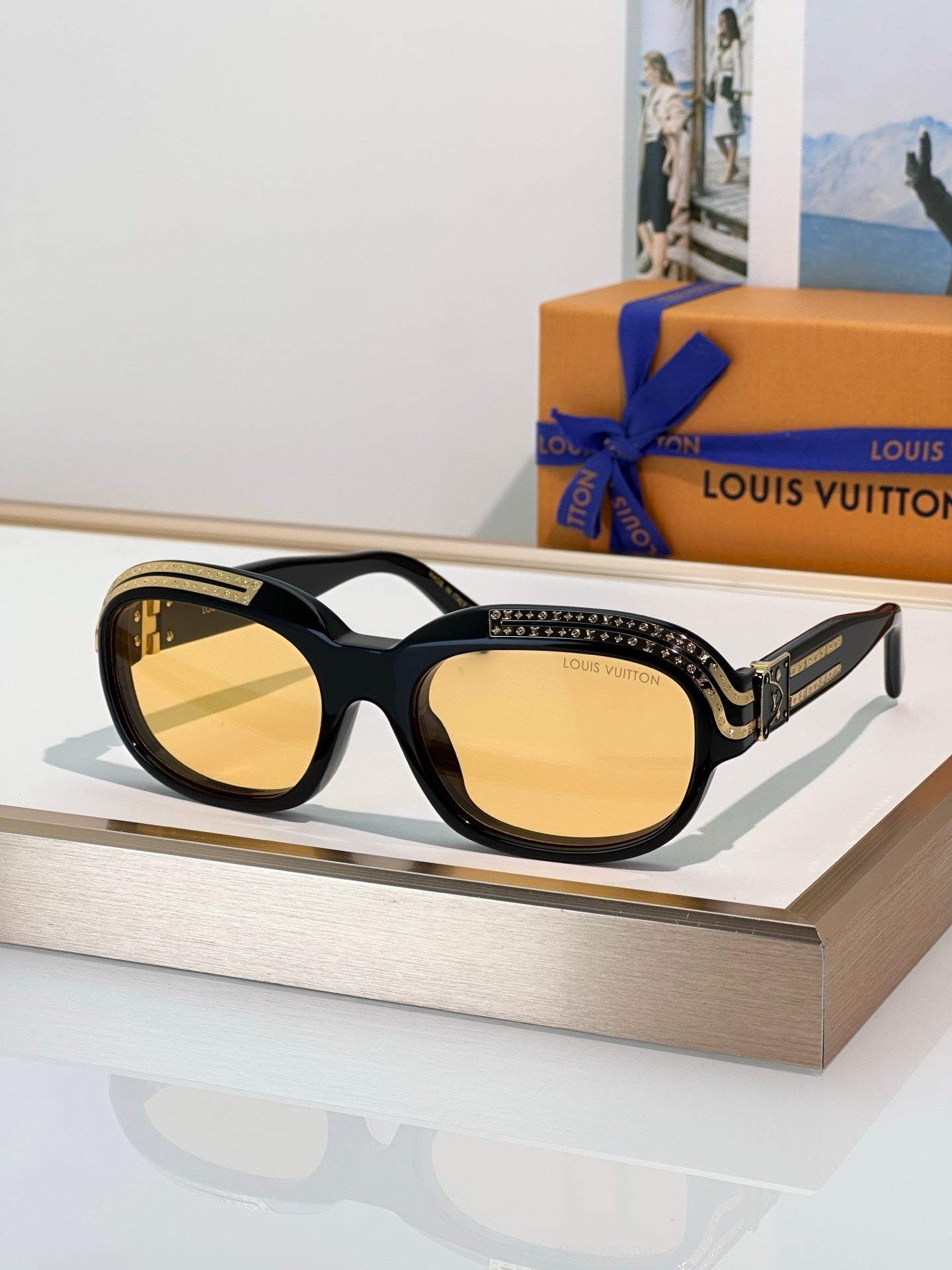 Louis Vuitton Z2721U 1.0 Millionaires Oval Sunglasses✨ - onlinechics.com