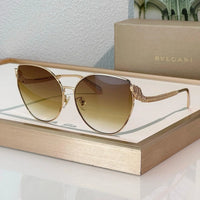 BVLGARI BV40010U Gold Butterfly Metal Sunglasses ✨