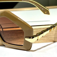 Bvlgari BV40003 Serpenti Geometric Sunglasses ✨