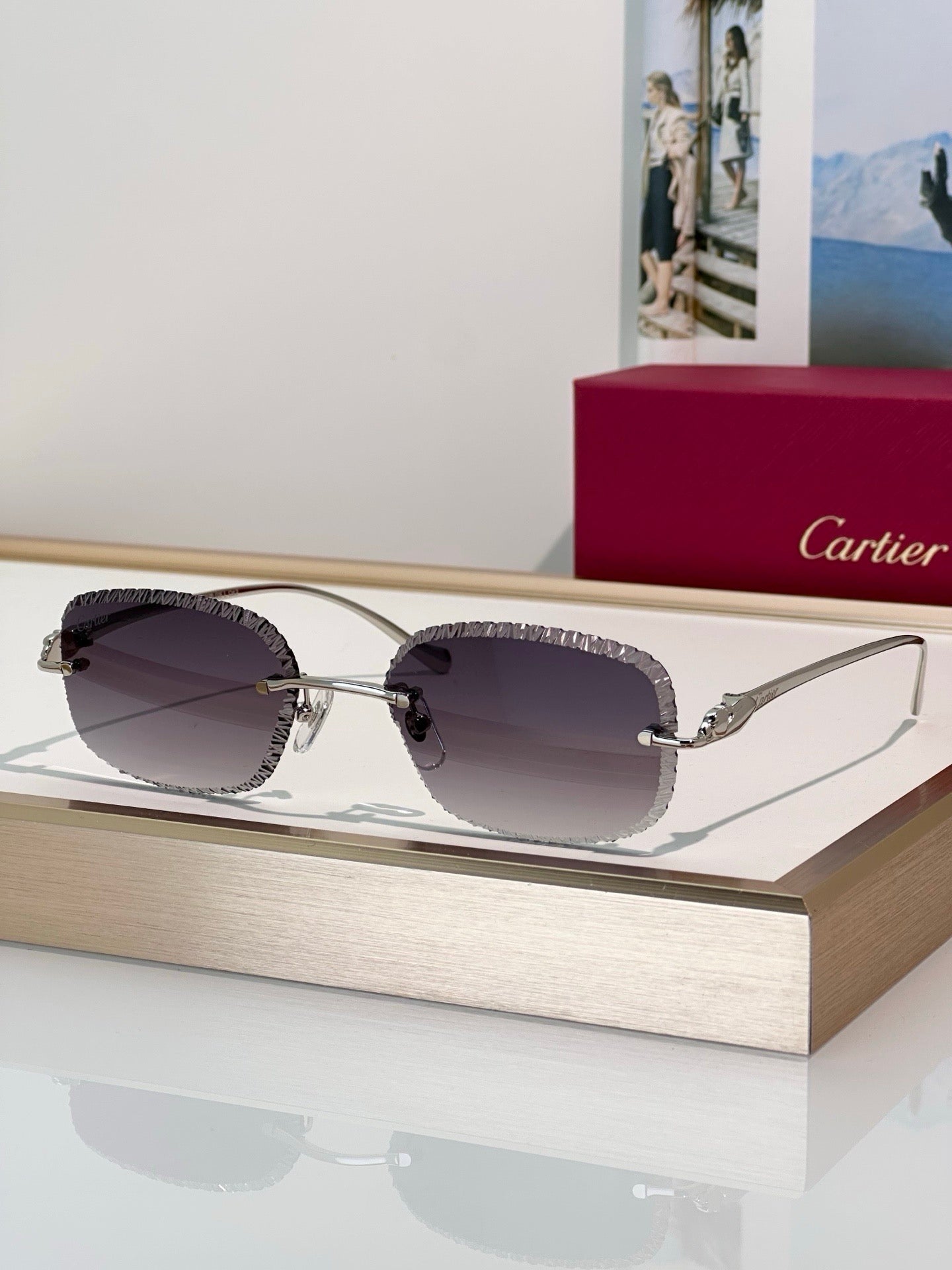 Cartier CLASSIC C DE  Motif Photochromic - Panthere CT0832 Sunglasses 🐆 - onlinechics.com