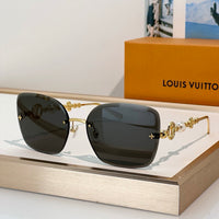 Louis Vuitton Z3167U LV Jewel Pearl Square Sunglasses  ✨