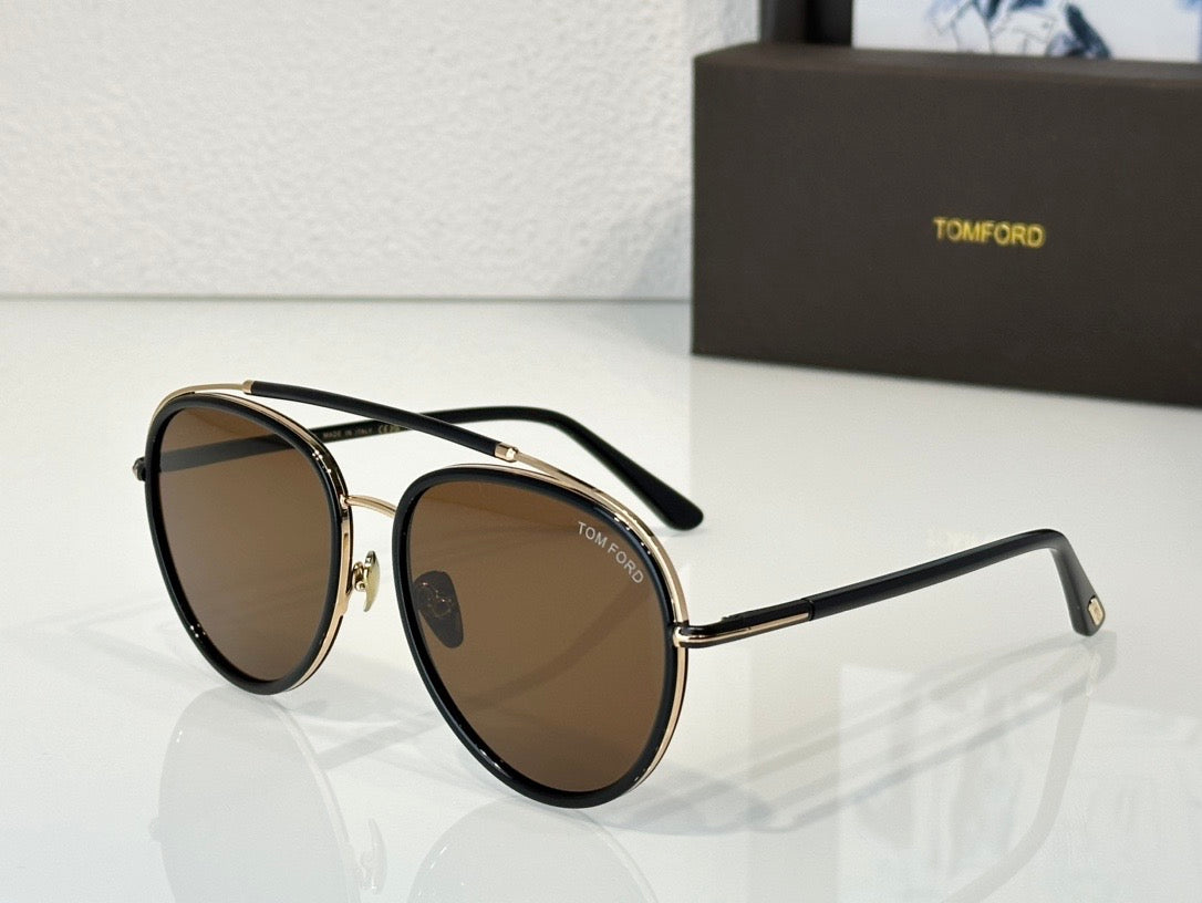 TOM FORD Sunglasses TF 748 Curtis 01D 59mm Polarized TF748s ✨