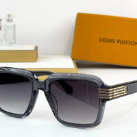 Louis Vuitton Z2739U LV Slide Large Square Round  Sunglasses  ✨